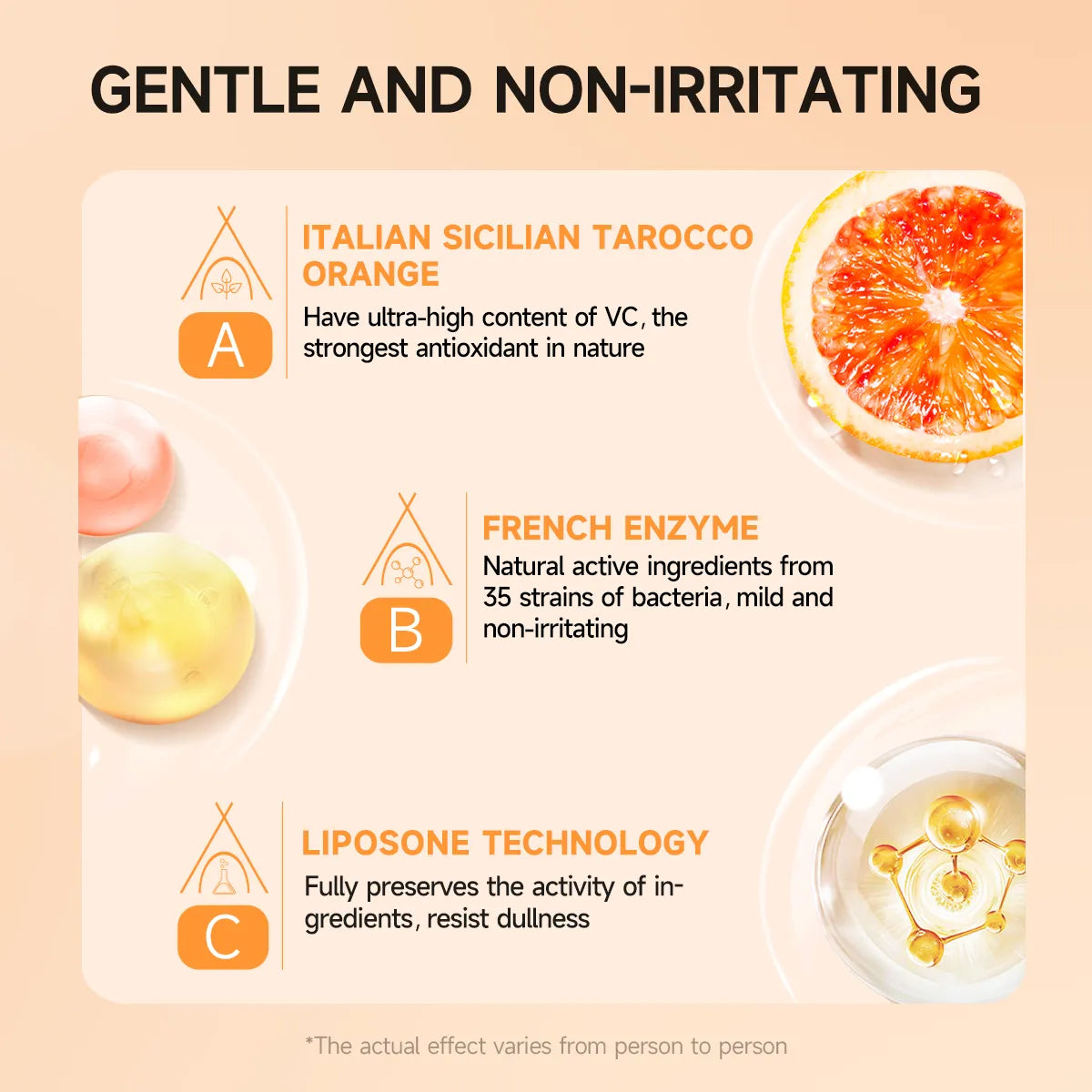 Orange Exfoliating Whitening Gel