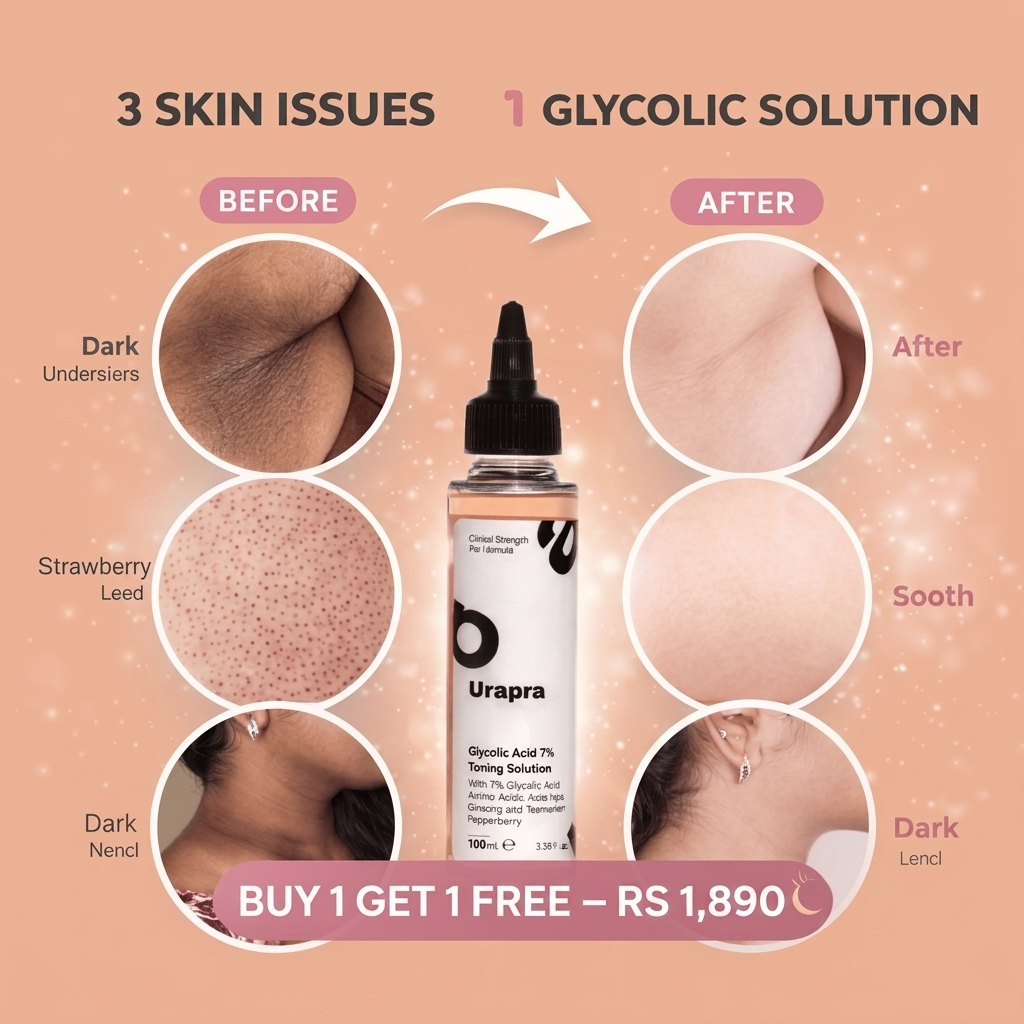 Urapra Glycolic Acid 7% Toning Solution (buy 1 get 1 free)