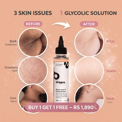 Urapra Glycolic Acid 7% Toning Solution (buy 1 get 1 free)