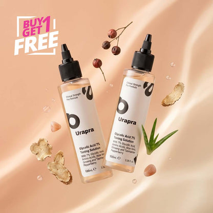 Urapra Glycolic Acid 7% Toning Solution (buy 1 get 1 free)
