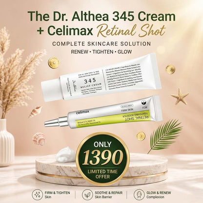Dr Althea 345 Cream + Celimax Retinal Shot Tightening Only 1390
